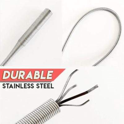 Sink Drain Cleaner Tool Bathroom Drain Clog Remover Wire Cable Drain Cleaner Tool