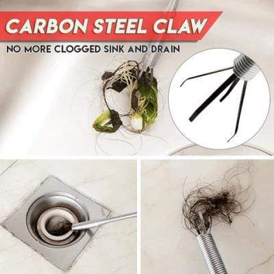 Sink Drain Cleaner Tool Bathroom Drain Clog Remover Wire Cable Drain Cleaner Tool