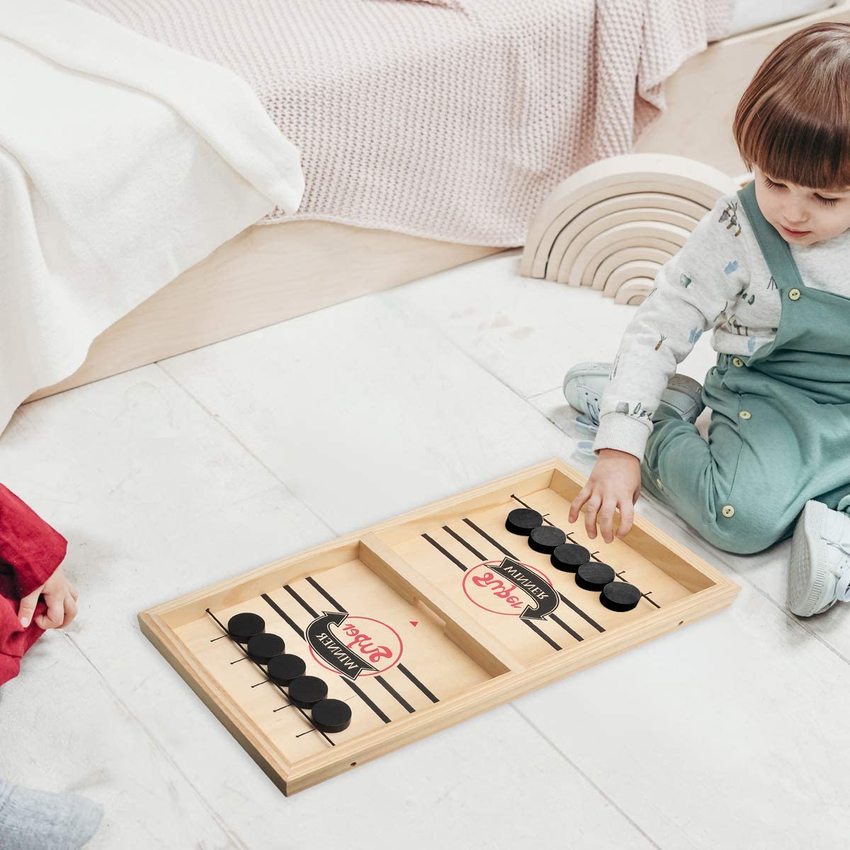 Slingshot Board Game Fast Sling Puck Game Mini Foosball Sling Puck Game