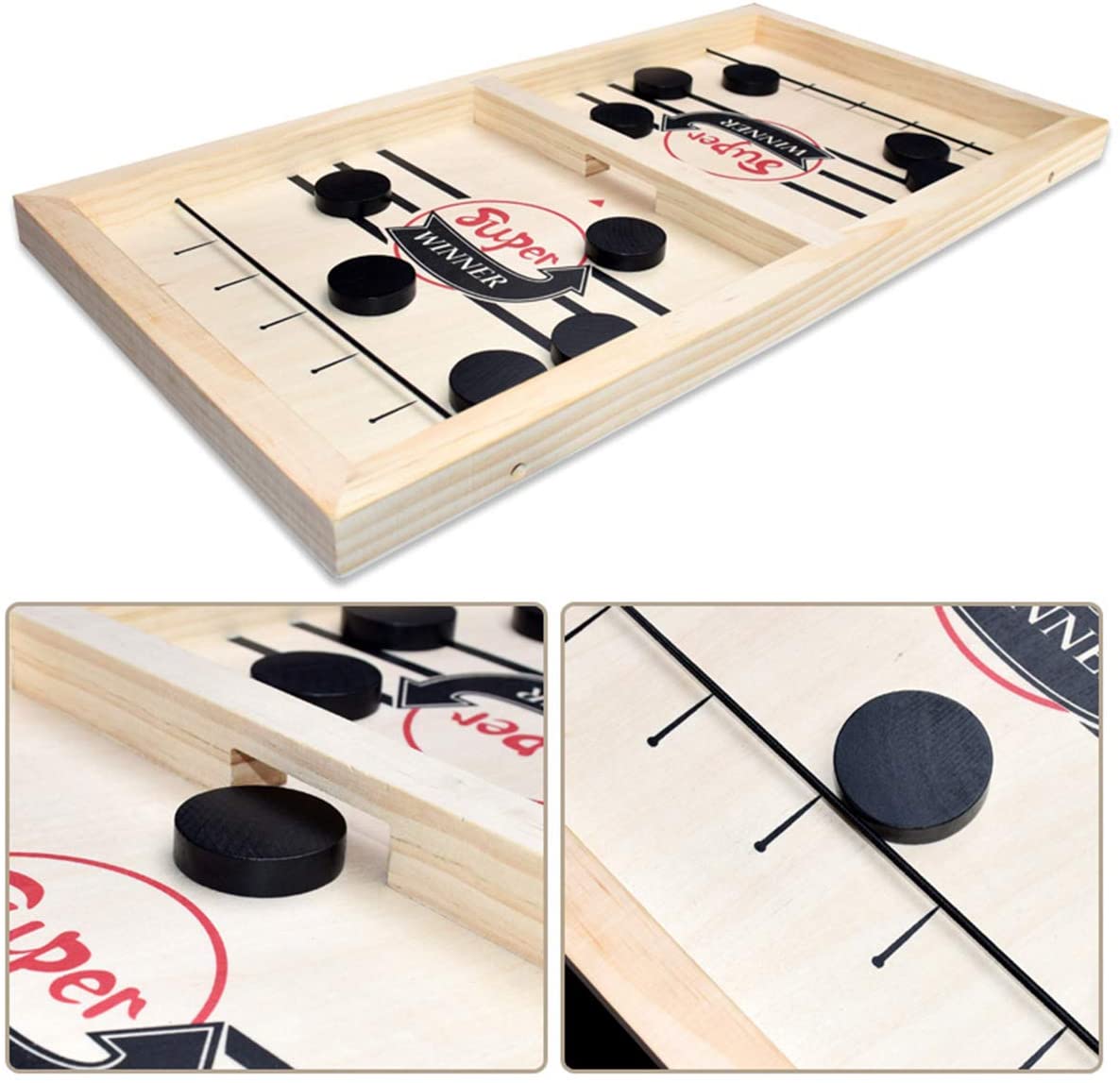 Slingshot Board Game Fast Sling Puck Game Mini Foosball Sling Puck Game