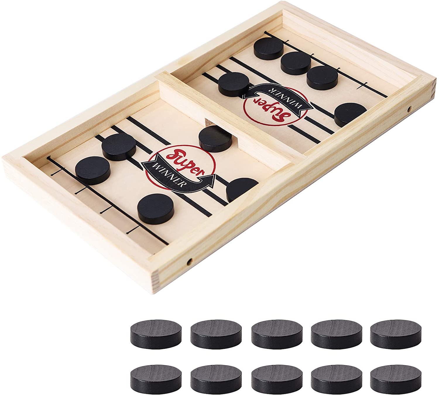 Slingshot Board Game Fast Sling Puck Game Mini Foosball Sling Puck Game