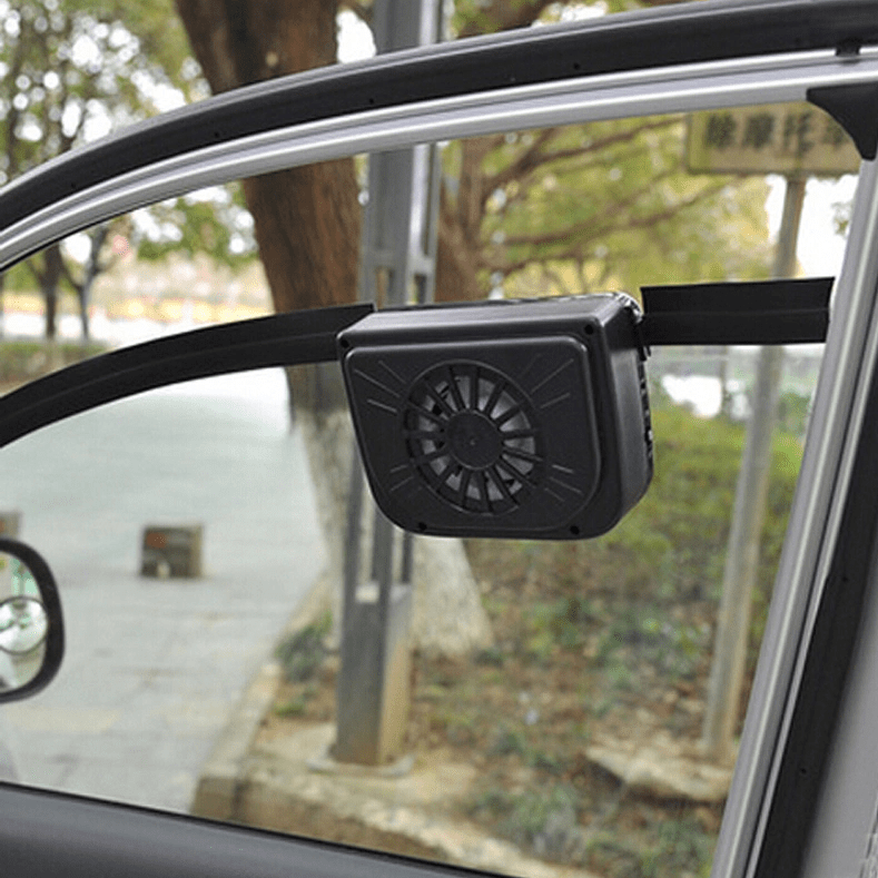 Solar Car Fan Window Exhaust Ventilation Powerful Fan Solar Car Window Exhaust Fan