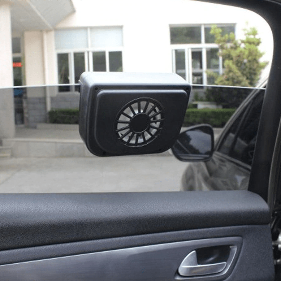 Solar Car Fan Window Exhaust Ventilation Powerful Fan Solar Car Window Exhaust Fan