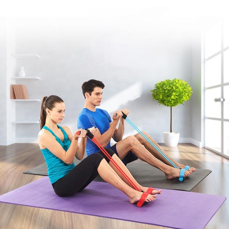 Tummy Trimmer Pull Reducer Abs Workout Equipment Pull Rope Direnç Bantları Tummy Trimmer Pull Rope