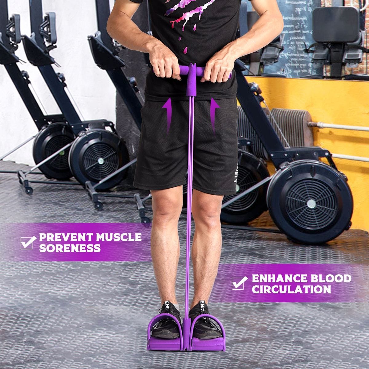 Tummy Trimmer Pull Reducer Abs Workout Equipment Pull Rope Direnç Bantları Tummy Trimmer Pull Rope