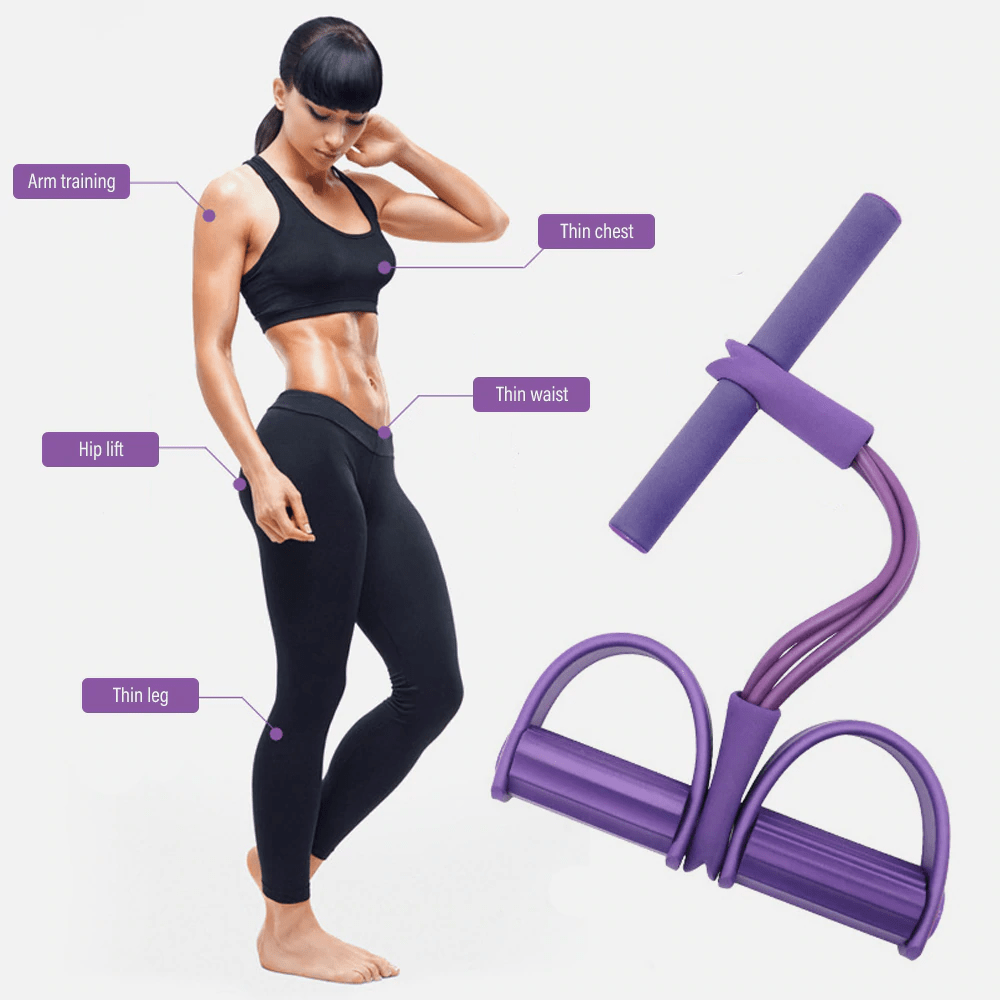 Tummy Trimmer Pull Reducer Abs Workout Equipment Pull Rope Direnç Bantları Tummy Trimmer Pull Rope