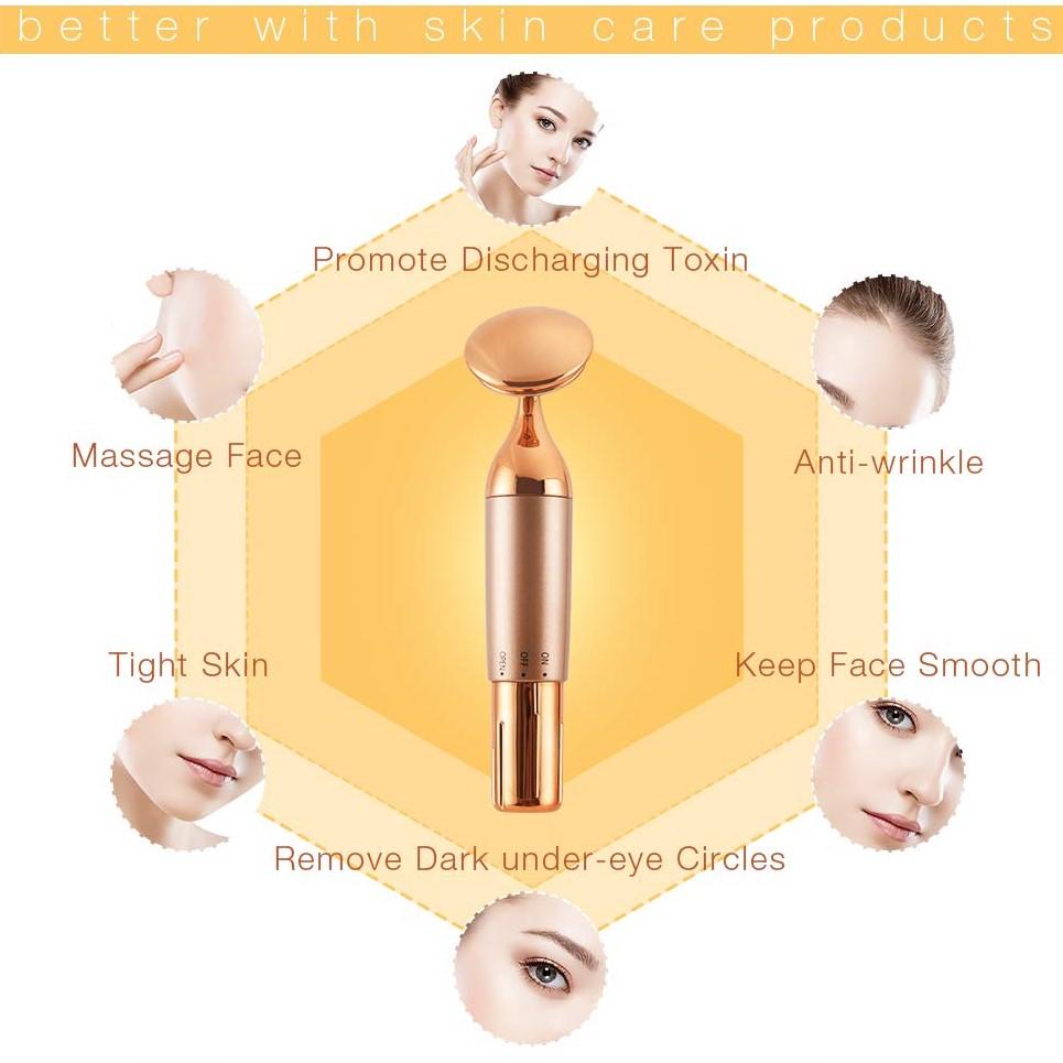 Ultrasonic Face Massager Face Massage Tool Skin Care Machine 2.0 Home Use Beauty Devices Ultrasonic Face Massager 2.0