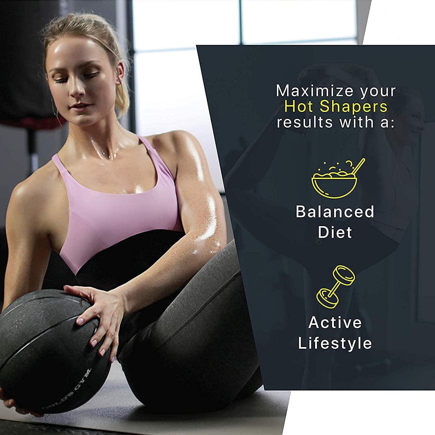 Unisex Body Shaper Hot Sweat Slimming Shaper Belt (Pack of 2) Waist Cinchers Unisex Sweat Shaper - Buy 1, Get 1 FREE!