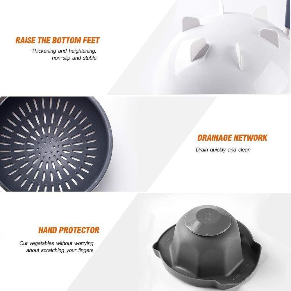 Vegetable Cutter | Multifunctional Slicer Cutter Vegetable Strainer Potato Carrot Grater Manual Choppers & Chippers Vegetable Cutter