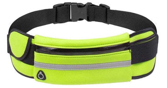 Waist Bag For Men Women Running Belt Pouch Hip Bags Light-Green Running Belt