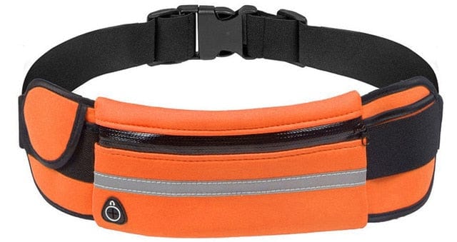 Waist Bag For Men Women Running Belt Pouch Hip Bags Orange Running Belt