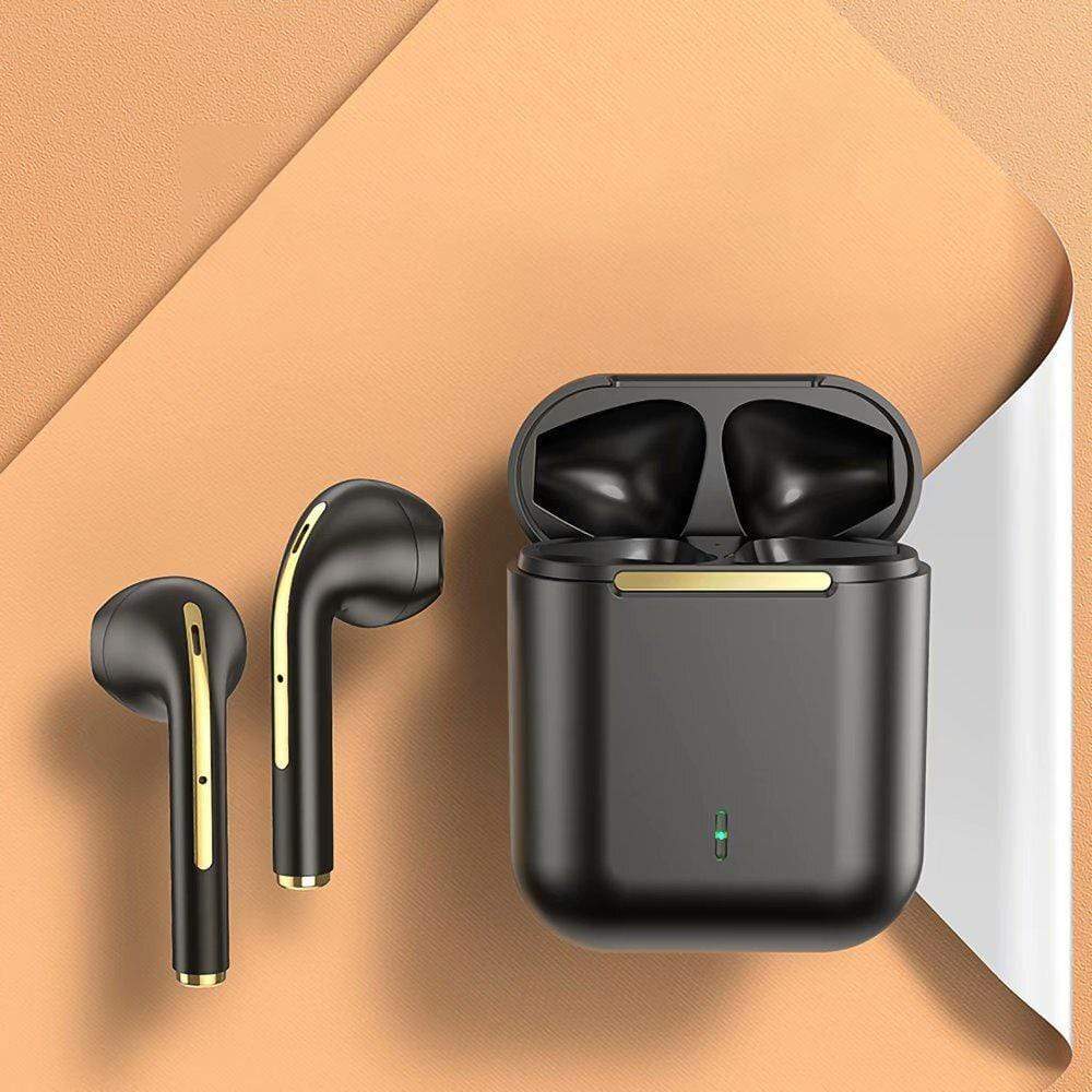 Wireless Bluetooth Waterproof Rechargeable Earbud - True Wireless Earbuds Royal Black True Wireless Earbuds