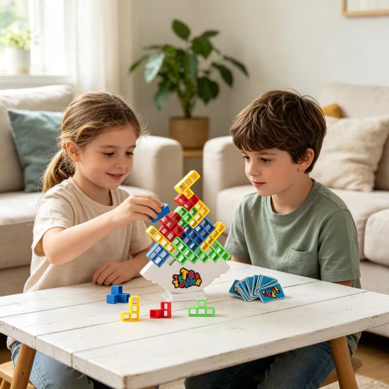 Balancing Tower Game