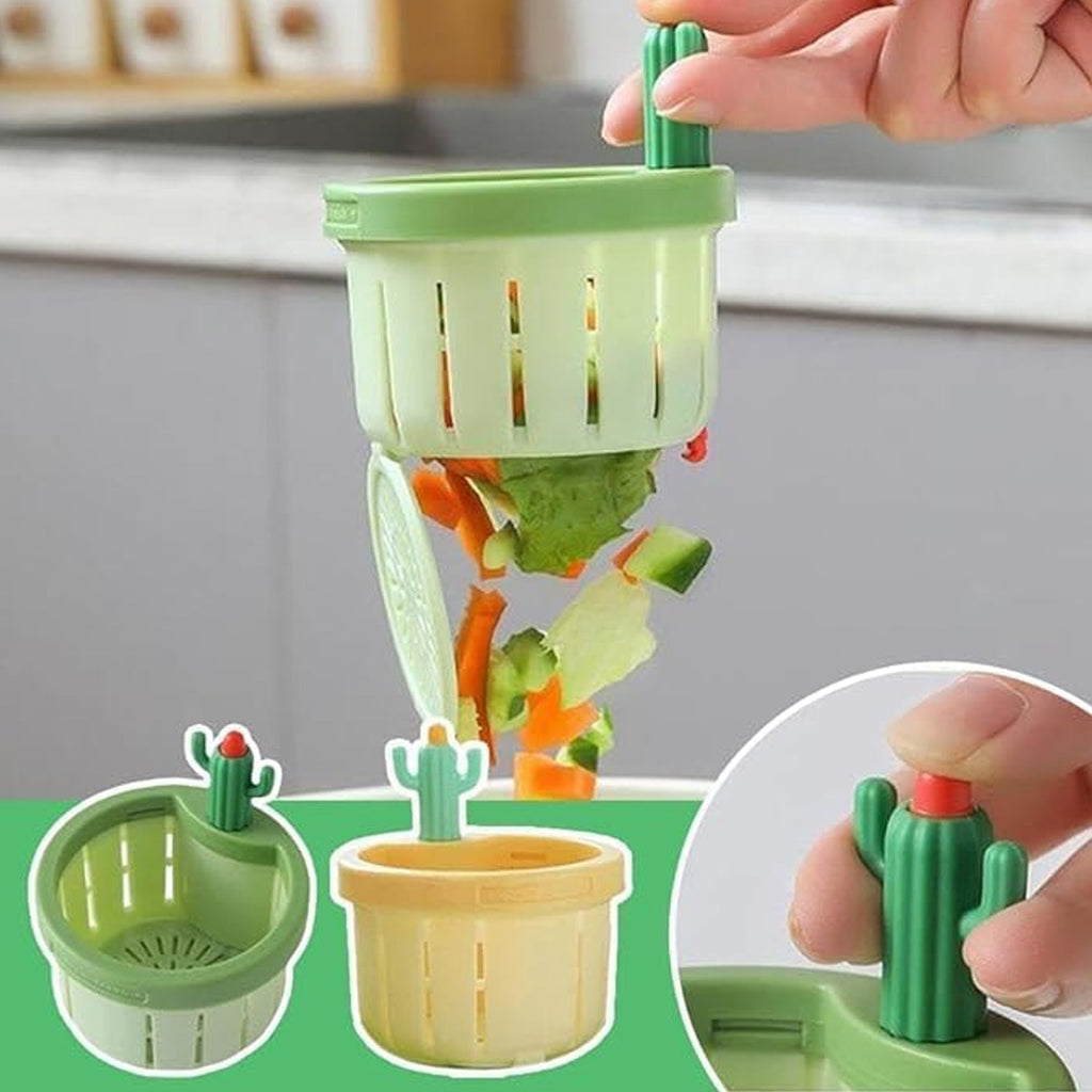 Cactus Kitchen Sink Drain Strainer (Set of 2)