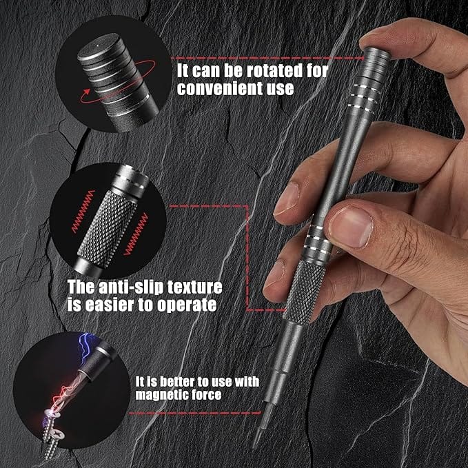 128 in 1 Mini Screwdriver Set | Screw Driver Dril Bits Mini Magnetic Tools Precision Tools 128 in 1 Mini Screwdriver Set