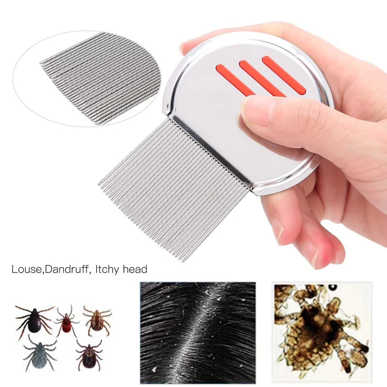 Steel Lice & Nit Removal Comb