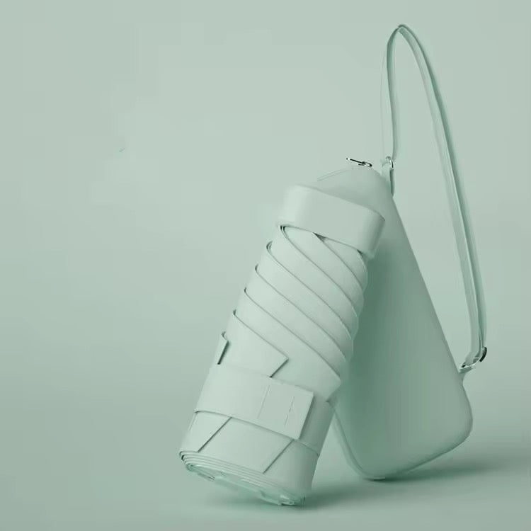 Mini Pastel Umbrella with Case