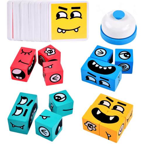 Emojis Matching Cube Game