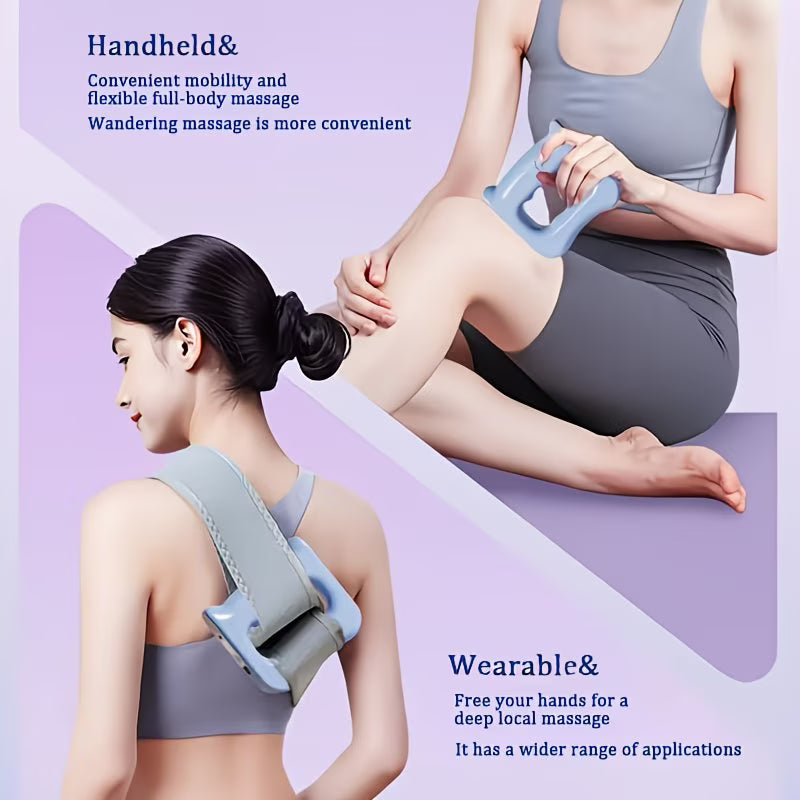 Smart Abdominal Massager Belt | Body Massager Massage Gun Deep Tissue Body Massages Smart Fascial Massager Belt