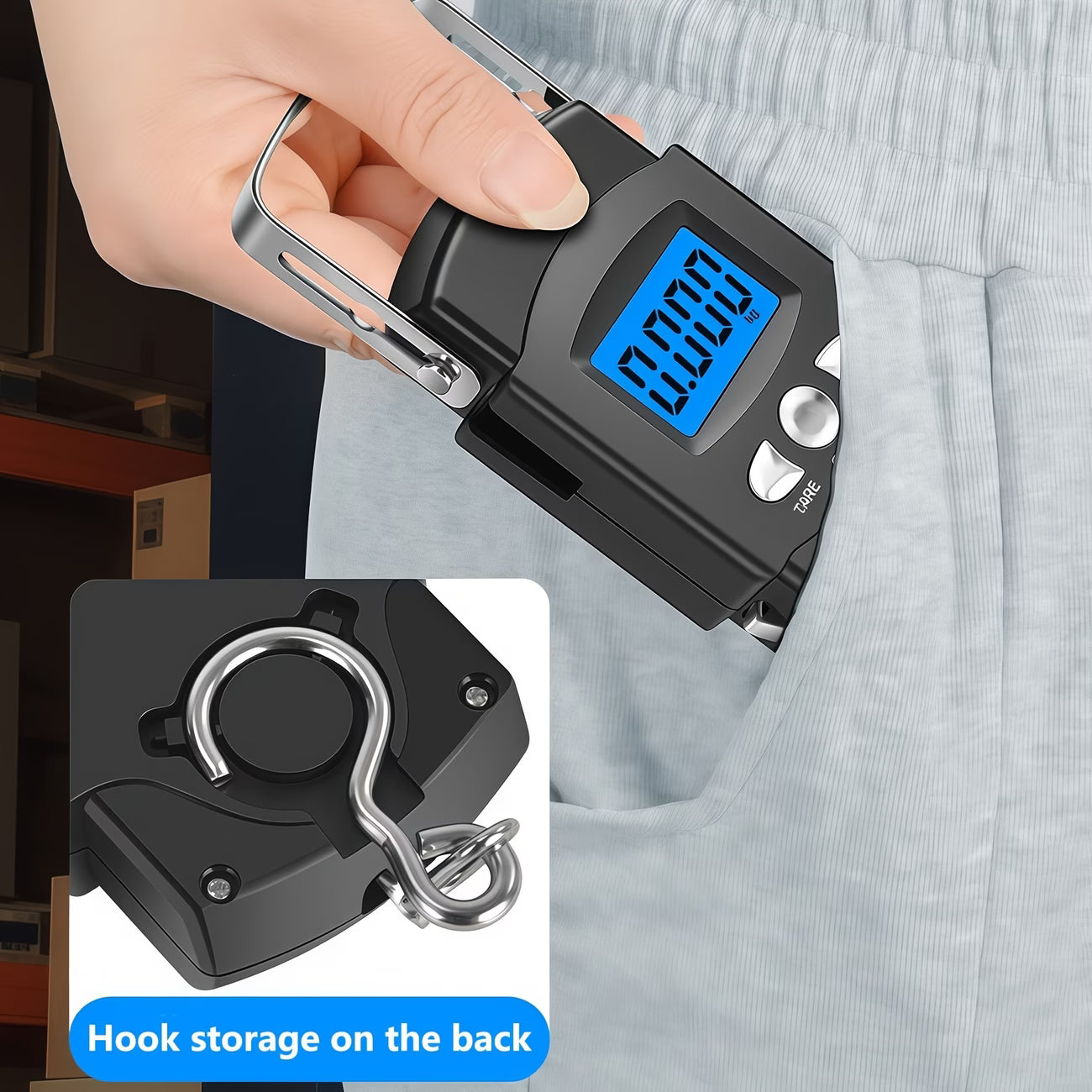 Portable Digital Weighing Scale