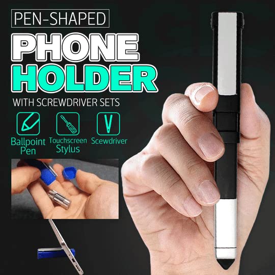 Multifunctional Pen Shaped Mobile Holder (Set of 2)
