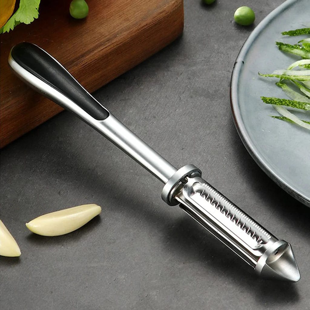 3 In 1 Multifunctional Veggie Peeler | Potato Peeler Vegetable Knife Slicer Fruit Peeler Kitchen 3 in 1 Knife 3 in 1 Stainless steel Multifunctional Veggie Peeler (Pack of 2)