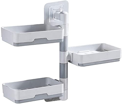 3 Layer Soap Dish Holder For Bathroom Shower And Kitchen 3 Layer Soap Dish Holder For Bathroom Shower And Kitchen