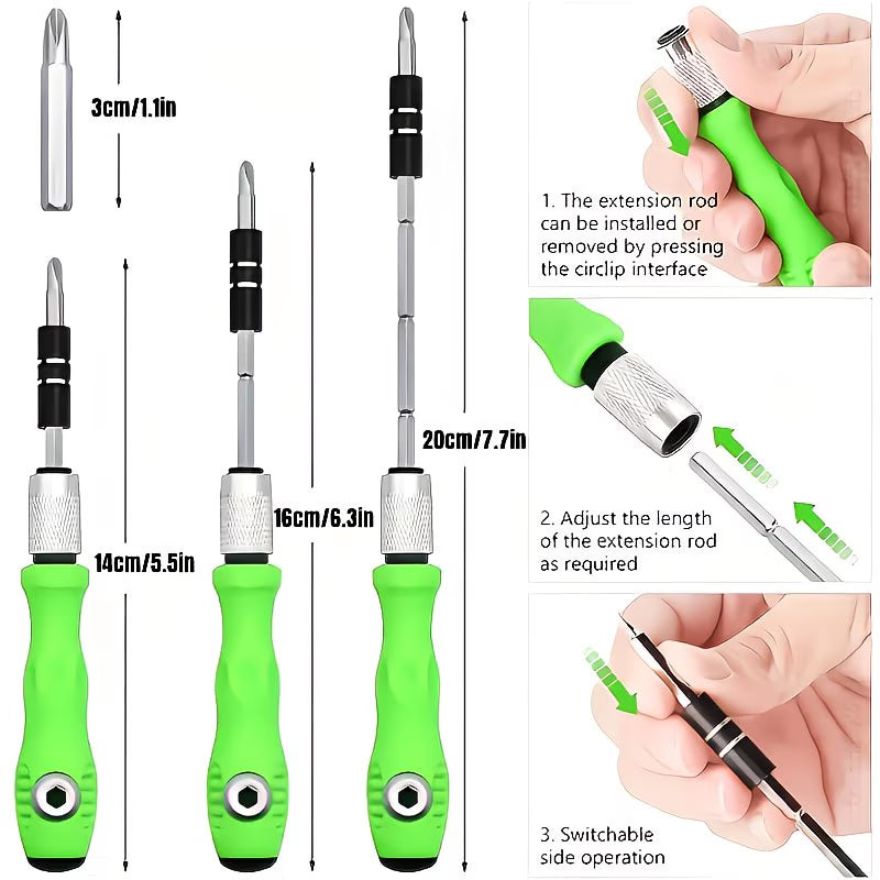 32-in-1 Precision Screwdriver Kit | Screwdriver Set Electric Precision Mini Magnetic Screw Driver Bits Kit 32-in-1 Precision Screwdriver Kit