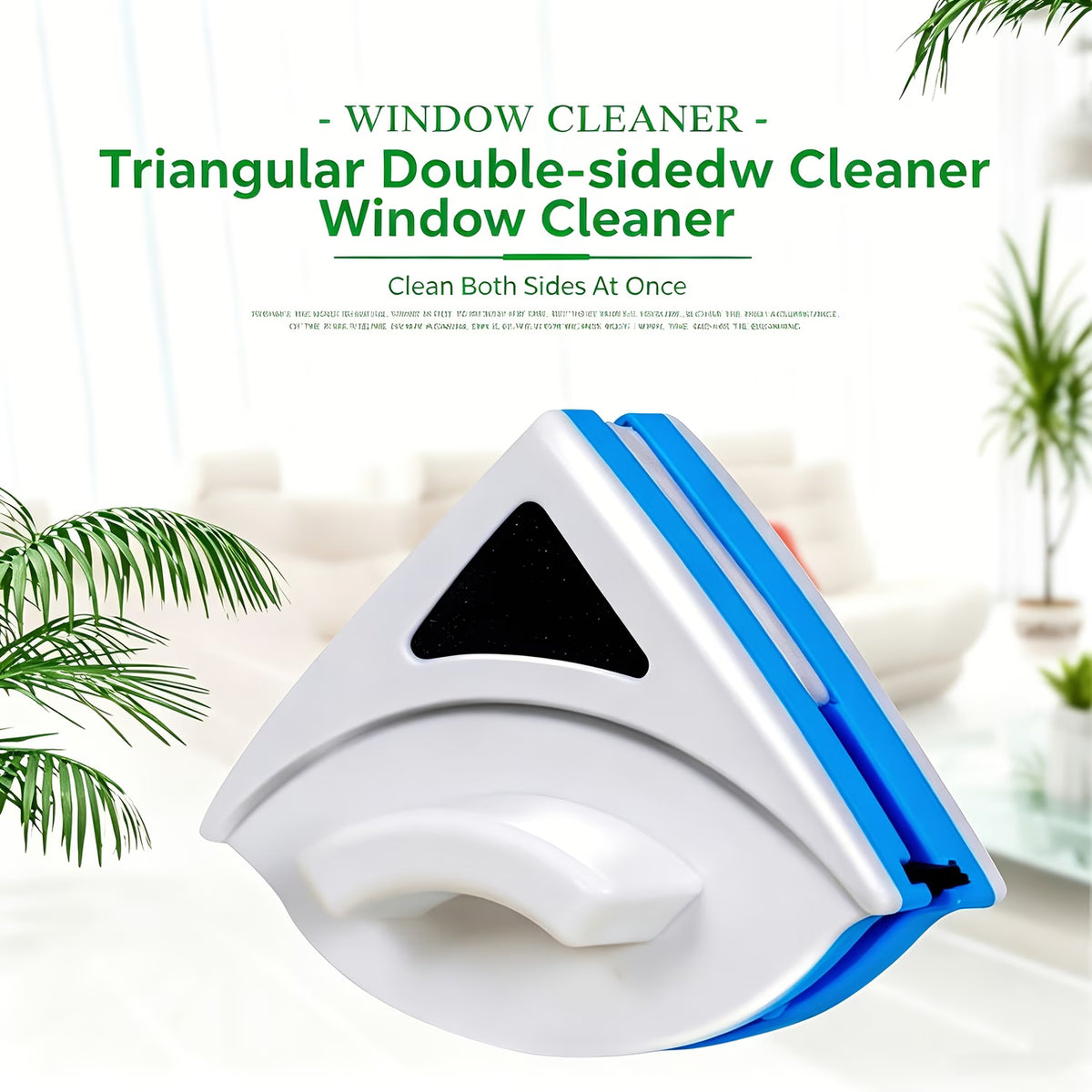 Magnetic Double-Sided Window Cleaner