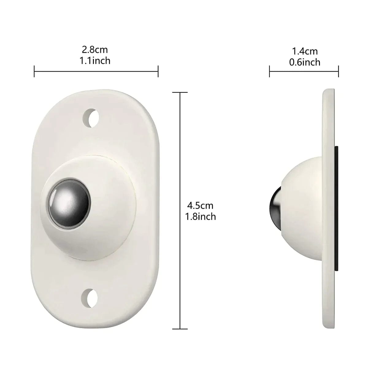 360° Adhesive Mini Swivel Wheels | Trolley Wheels Caster Cart Small Rubber Swivel Adhesive Wheels 360° Adhesive Mini Swivel Wheels