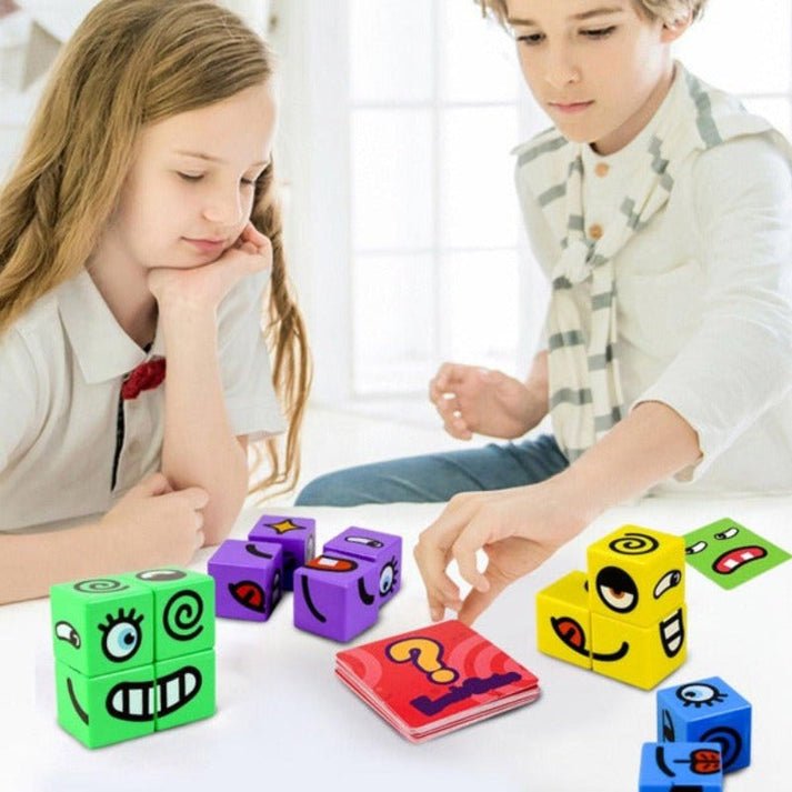 Emojis Matching Cube Game