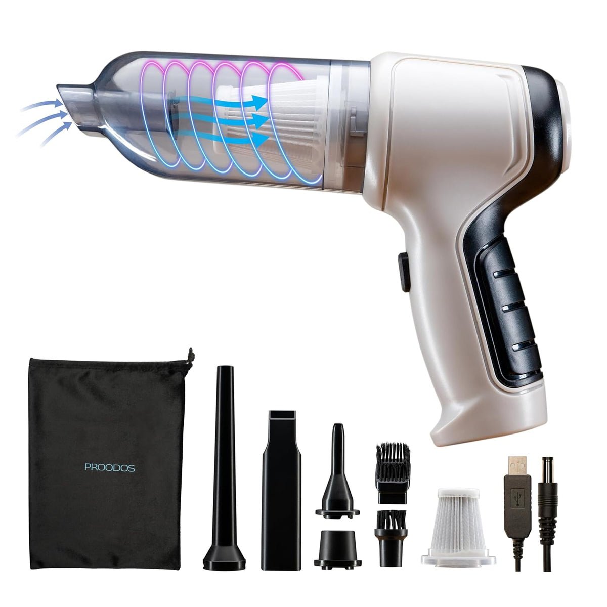 4-in-1 Strong Suction Vacuum Cleaner | Car Automobile Mini Handheld Cleaning home 4-in-1 Strong Suction Vacuum Cleaner