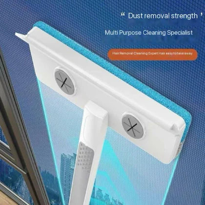 4 in 1 Wiper | Glass Cleaning Home Bathroom Brush Dust Cleaner For Home Mopping - 4 in 1 Wiper