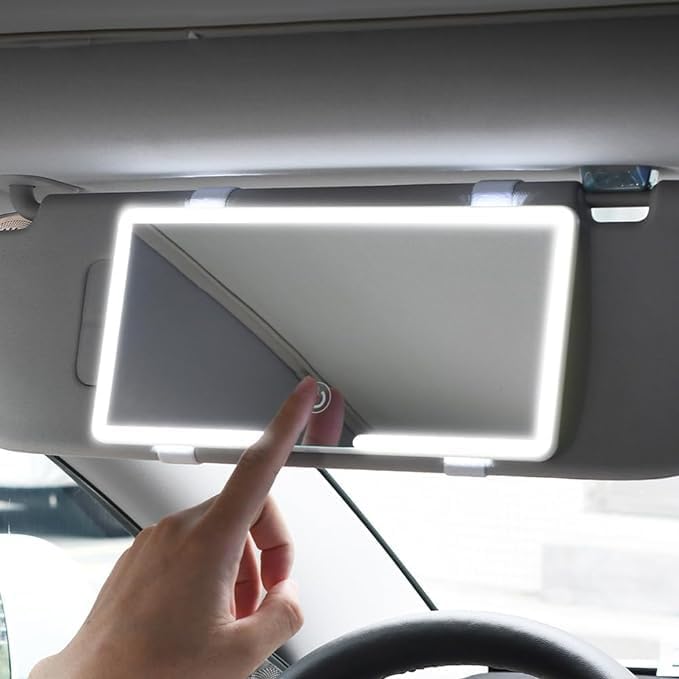 LED Car Sun Visor Vanity Mirror
