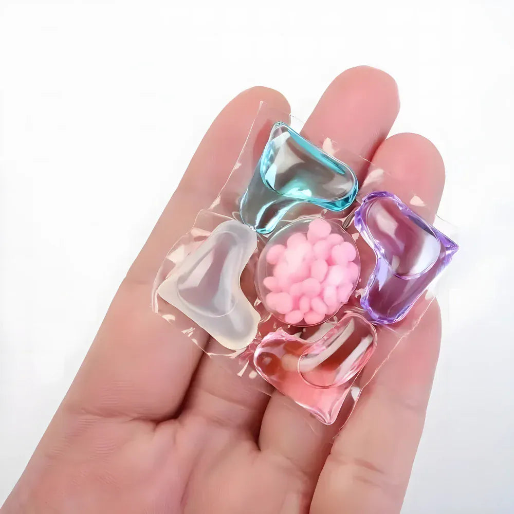 5-in-1 Laundry Pods | Laundry Pods Detergent Washing Remove Stain From Clothes 5-in-1 Laundry Pods