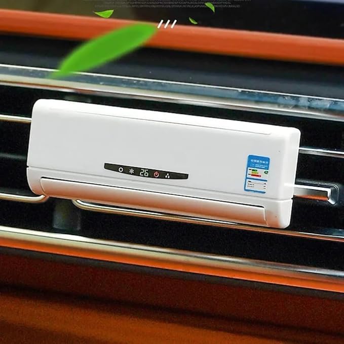 Solar-Powered Mini AC Car Air Freshener