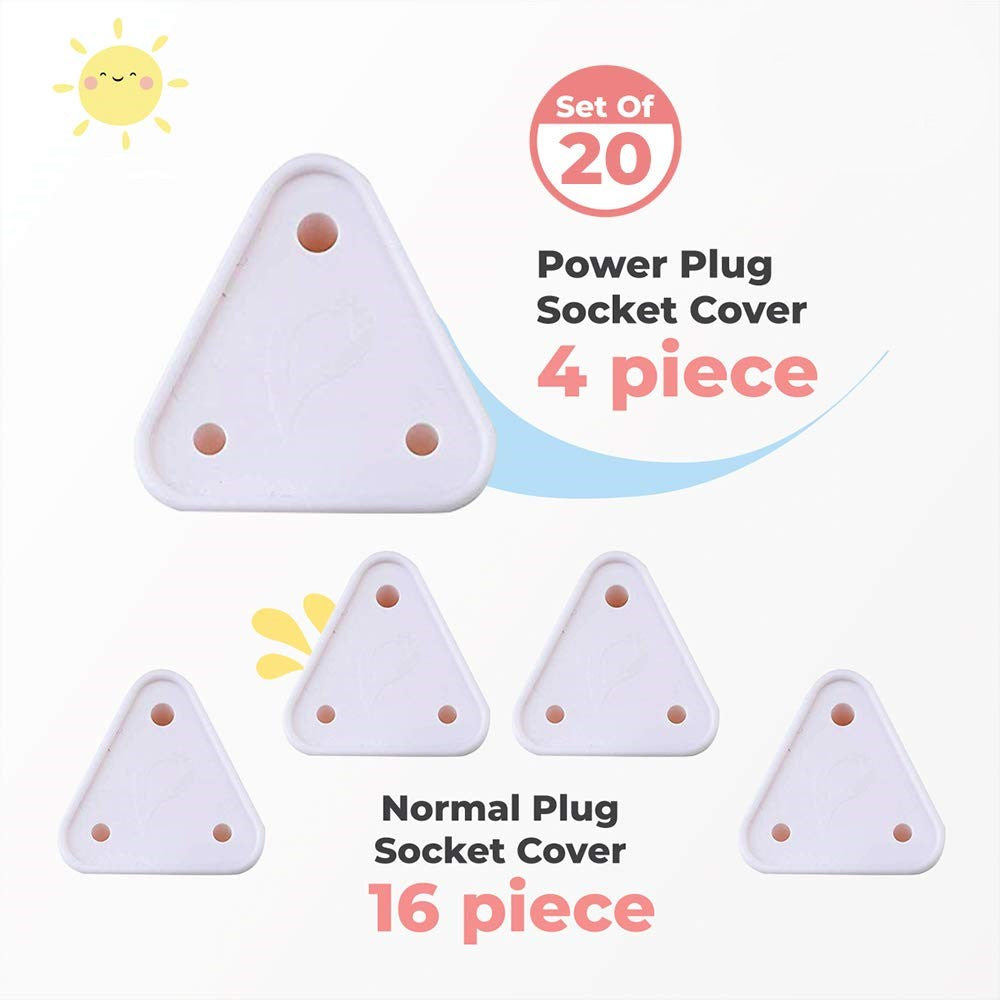 Electrical Socket Cover Guards (Set of 24)