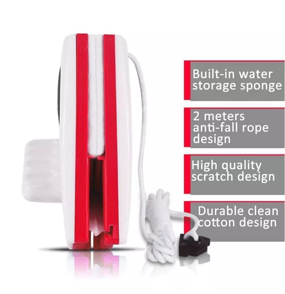 Magnetic Double-Sided Window Cleaner