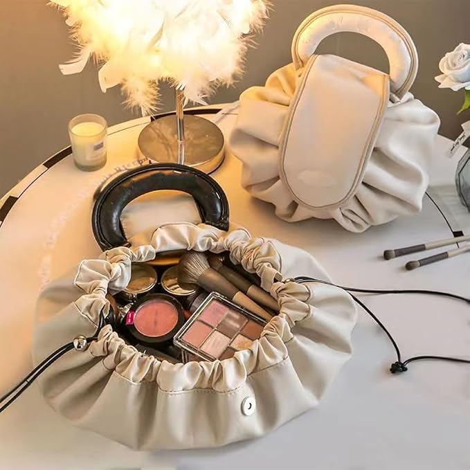 Drawstring Makeup Storage Bag