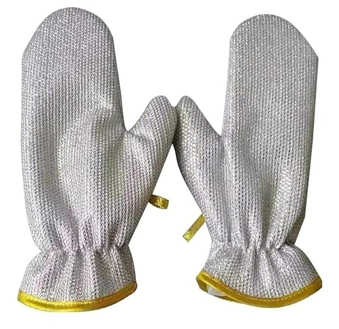 Dish Cleaning Scrubber Gloves