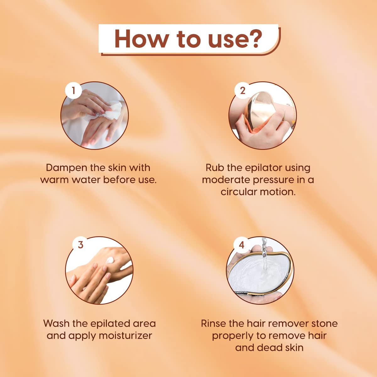 Unisex Crystal Hair Remover