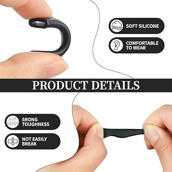 Eyeglasses Ear Grip (Set of 3 Pairs)