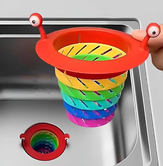 Multicolor Kitchen Sink Strainer (Set of 2)