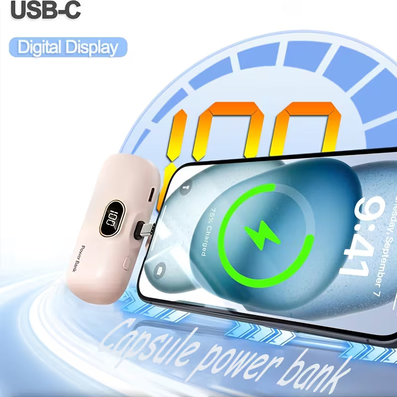 5000mAh Mini Portable Power Bank