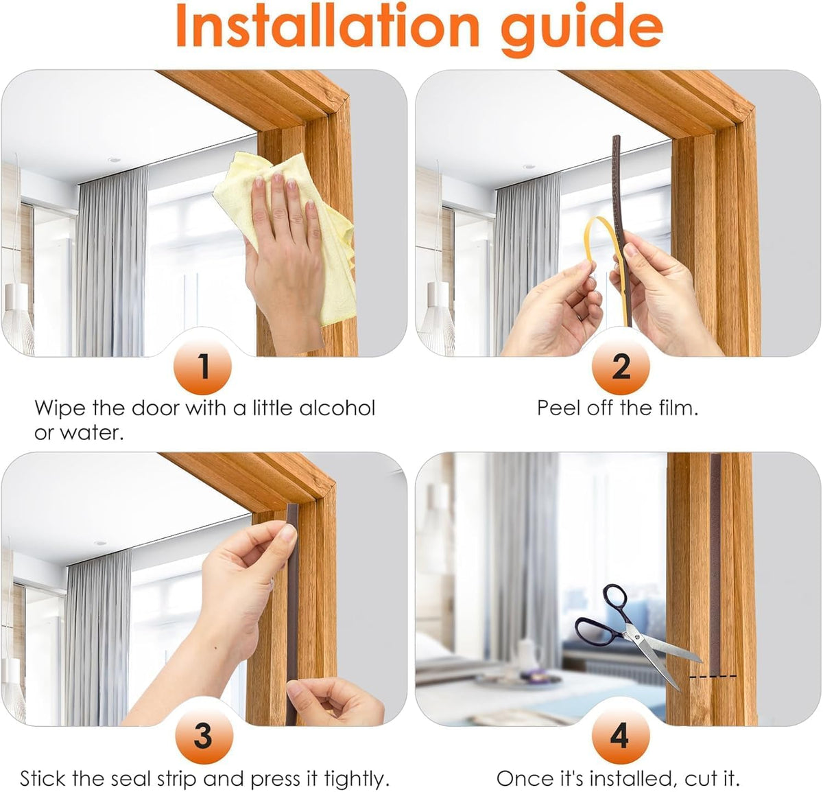 Door Bottom Sealing Strip