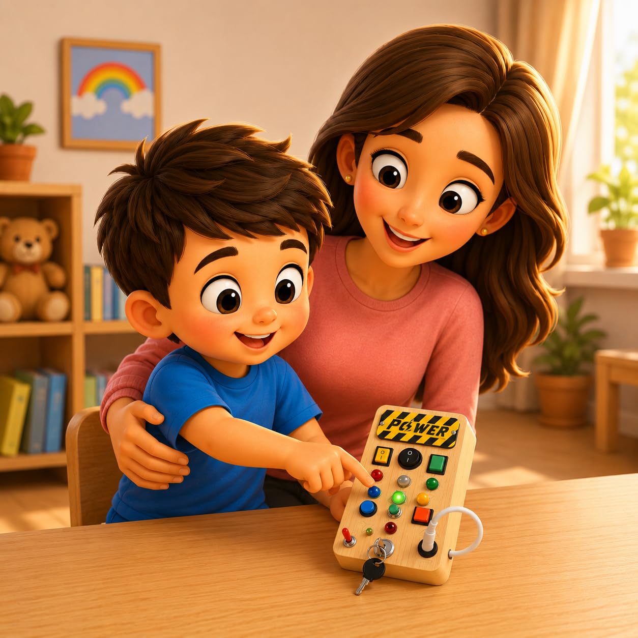 Montessori Busy Board