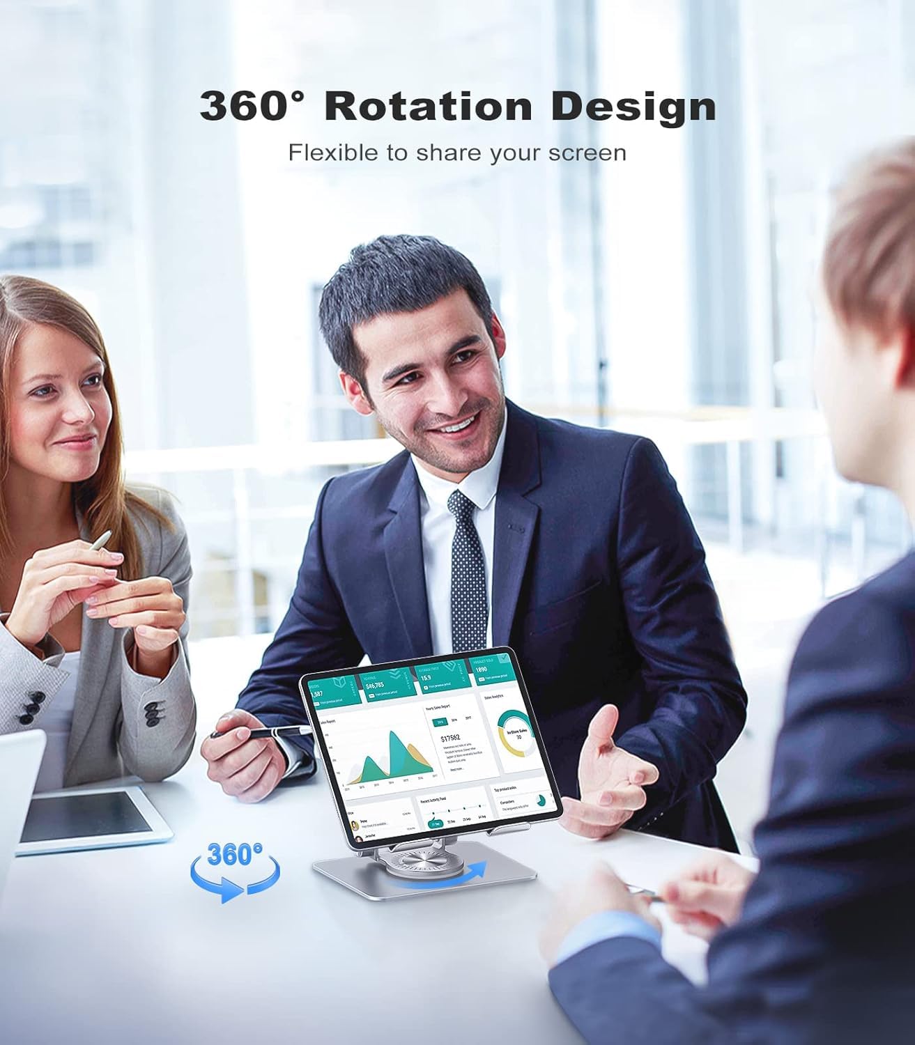 360° Rotating Tablet Stand