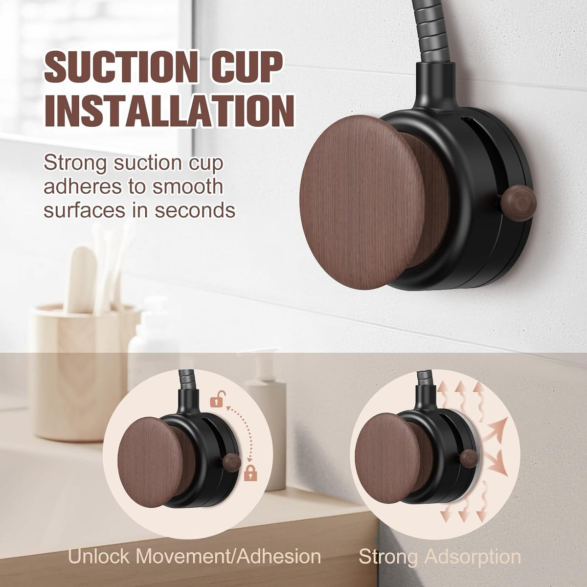 Hands-Free Hair Dryer Holder