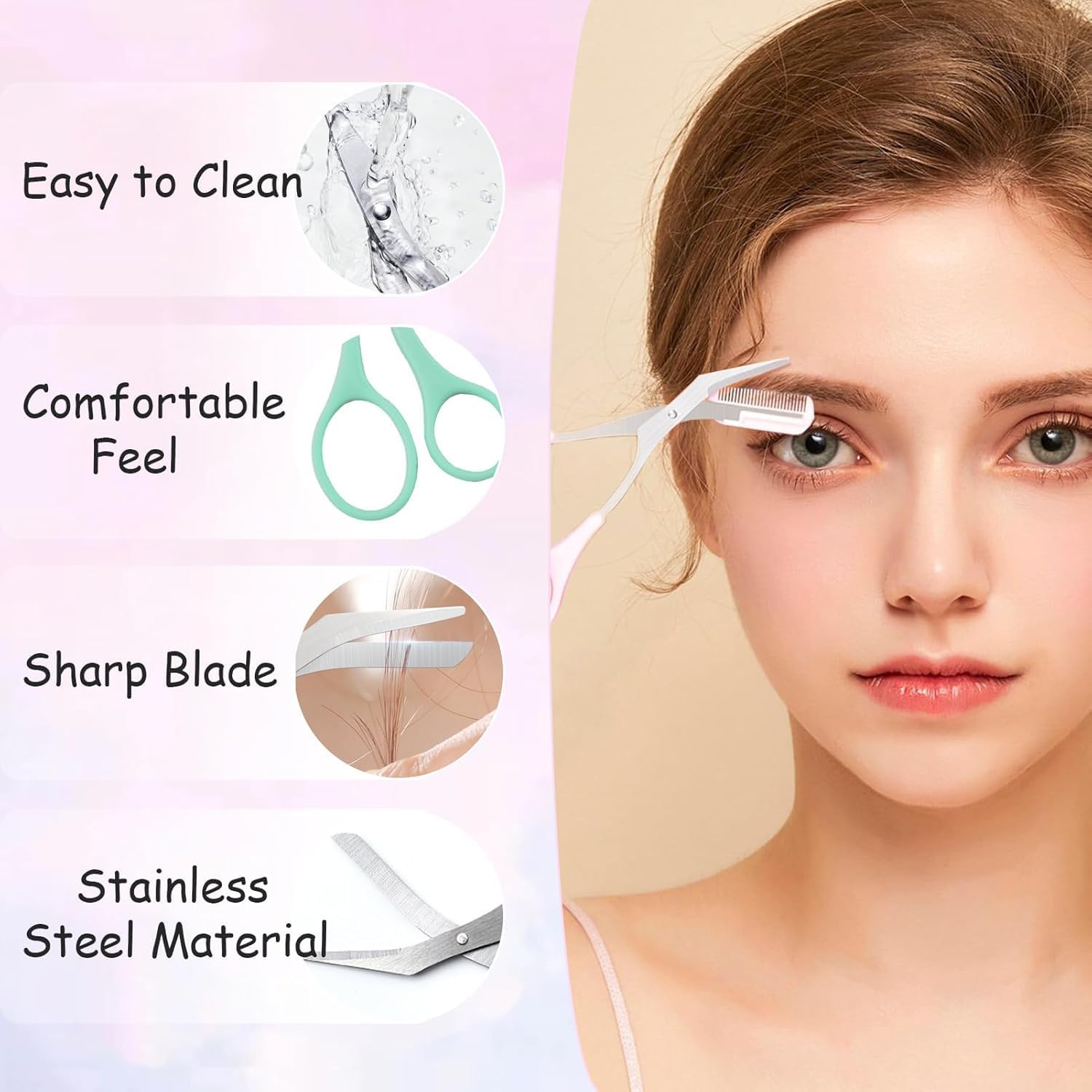 Eyebrow Trimming Scissors