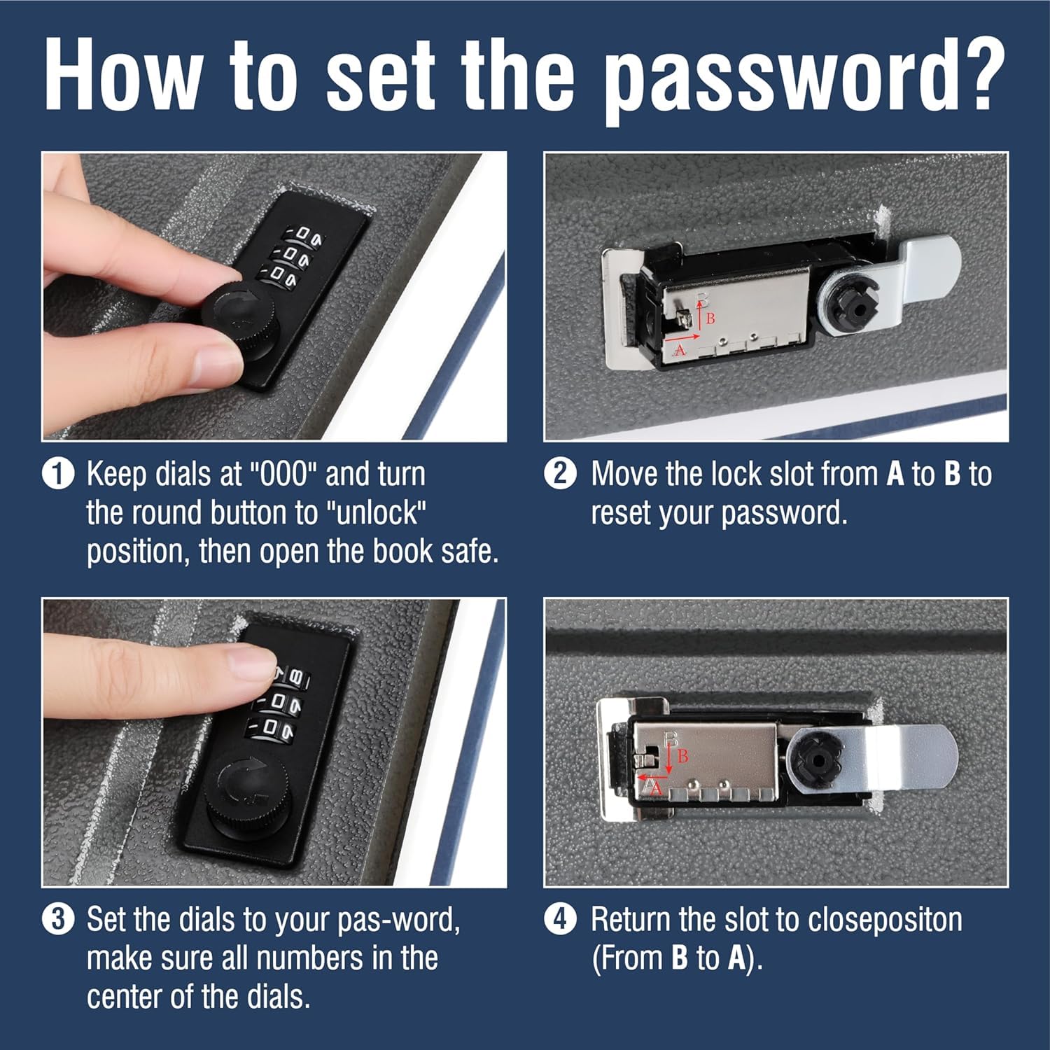 Book Safe Locker